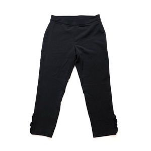 SOLD Nine.Eight New York Ruffle Hem Crop Pants Retro Hepburn 50s Vibe Size 6